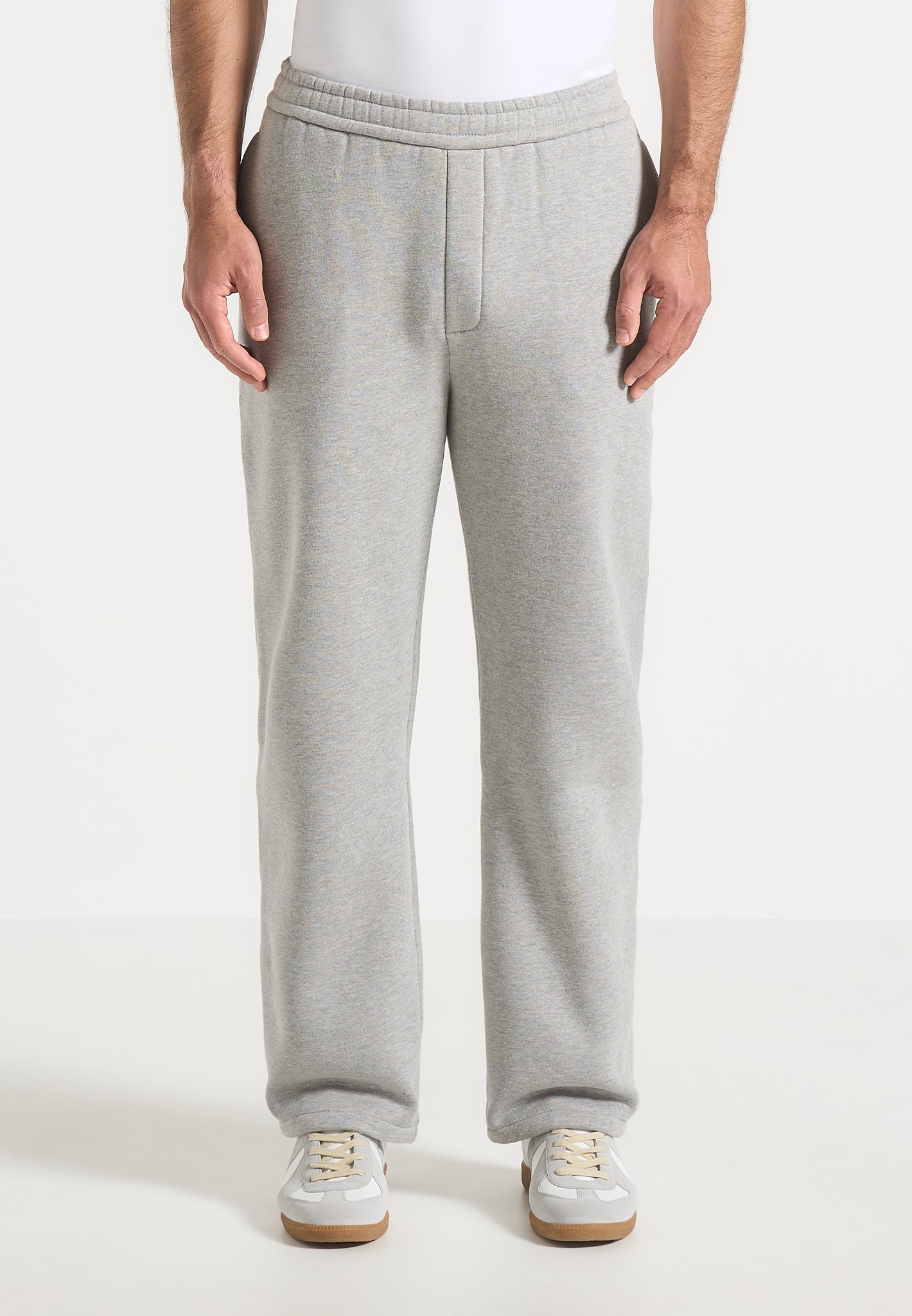 Marcel - Whipstitch Regular Jogger - Light Grey
