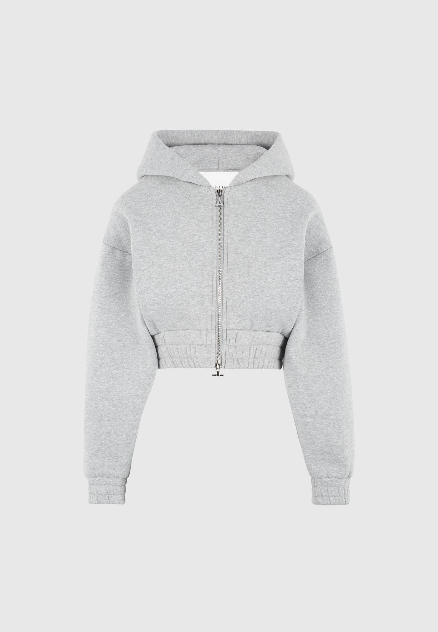 Josiane - Relaxed Zip Through Hoodie - Grey