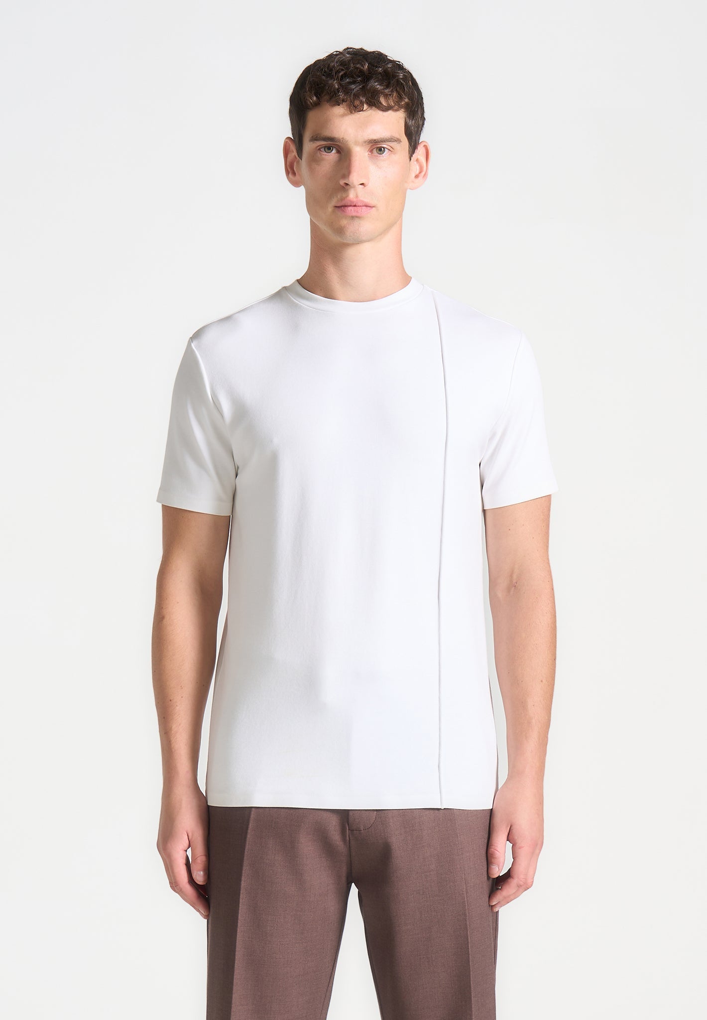 eternel-regular-fit-cotton-t-shirt-with-pintuck-white