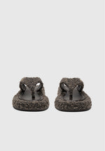 Rosalie - Boucle Flatform Sandals - Brown