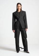 tailored-pleated-cargo-trousers-black