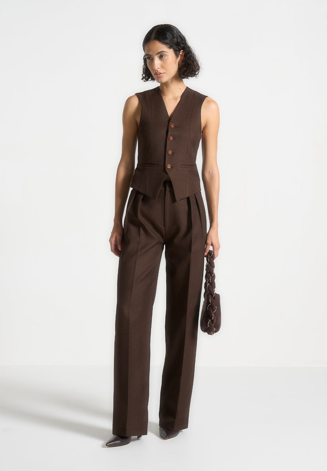 Belle Belted Silhouette Trousers