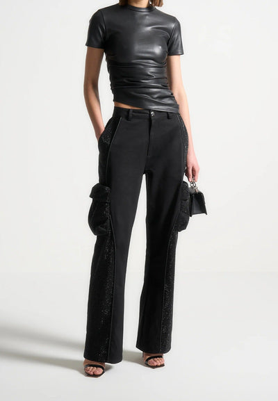 embellished-contour-cargo-pants-black