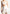 Satin Bralette Fluted Mini Dress - Pearl