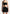 Leather Mirrored Bandeau Top - Black/Black