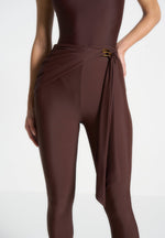 draped-hardware-detail-leggings-brown