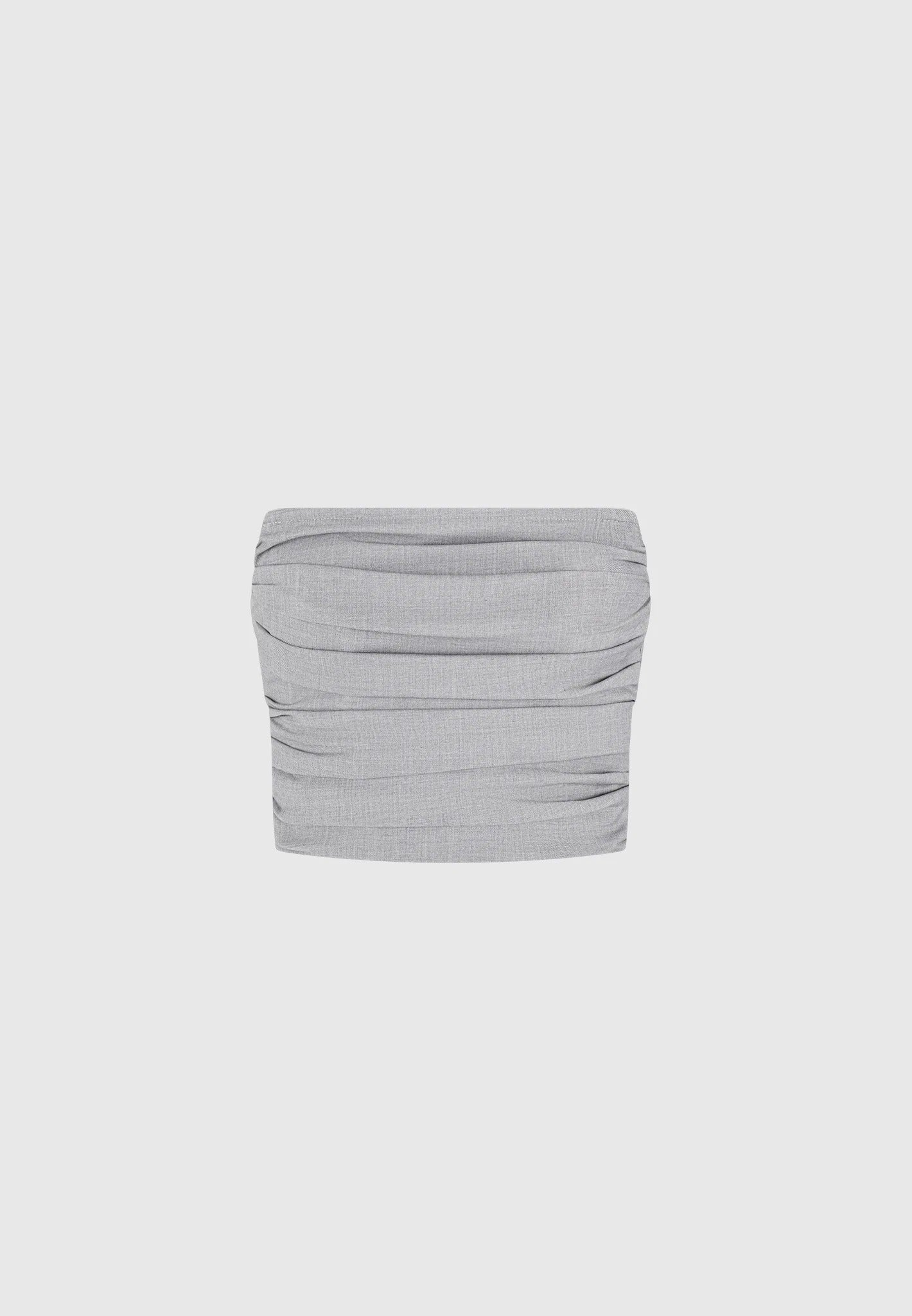 tailored-pleated-bandeau-corset-top-grey
