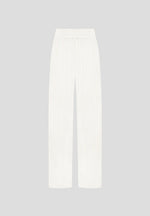 Lila - Pleated Pants - Off White