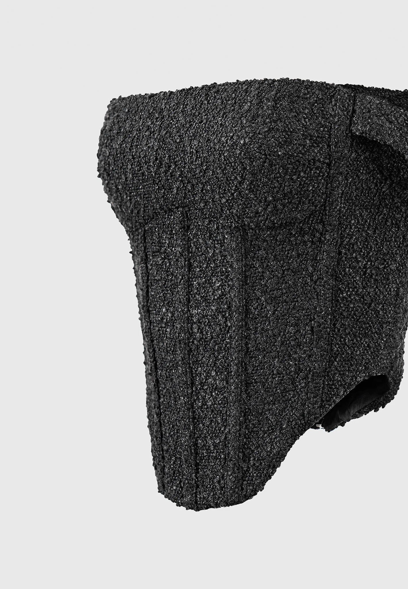 Bonnie - Boucle Bardot Corset Top - Black