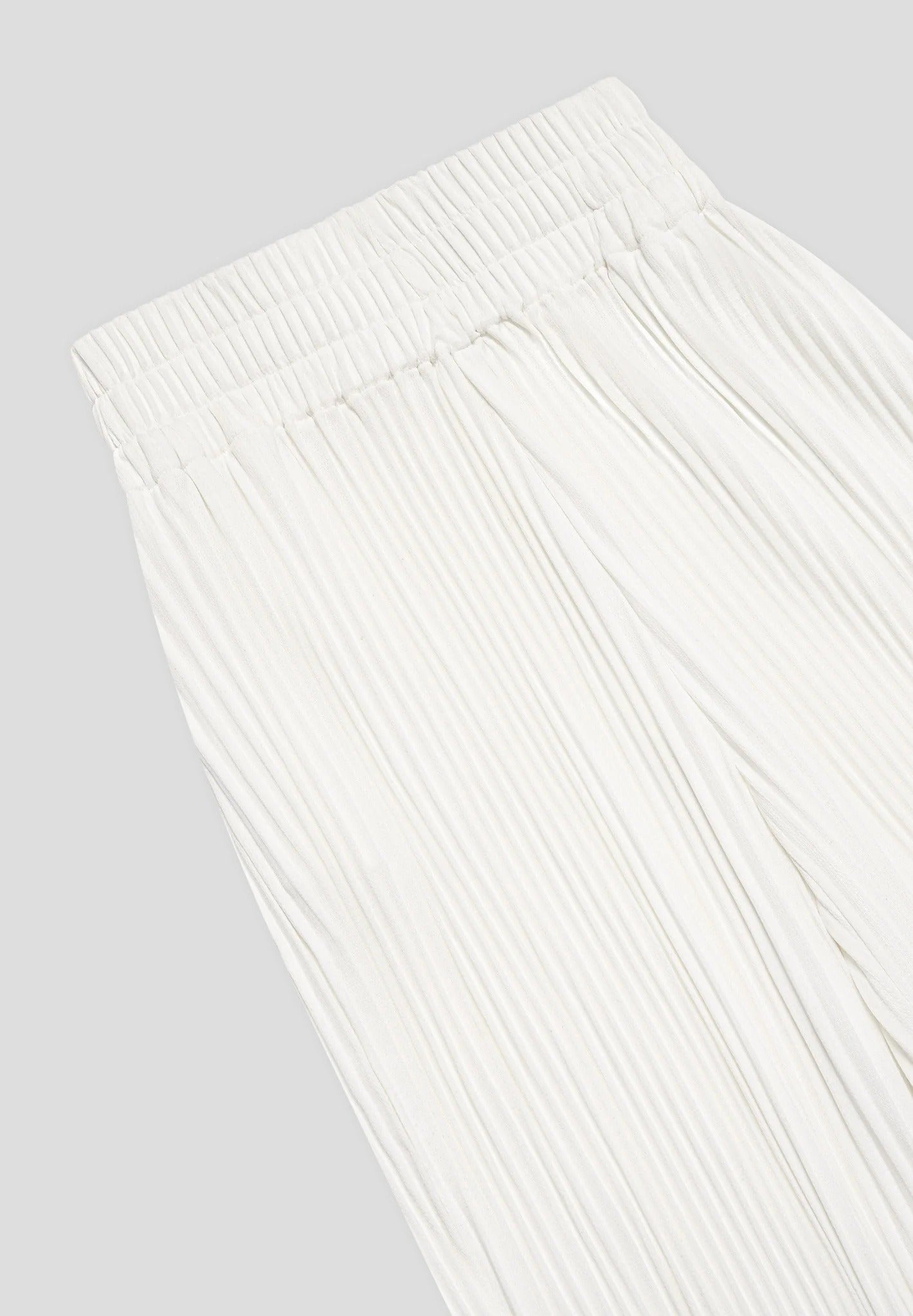 Lila - Pleated Pants - Off White
