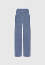 L⁠ila - Pleated Pants - Steel Blue