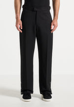relaxed-fit-tailored-button-cuff-trousers-black