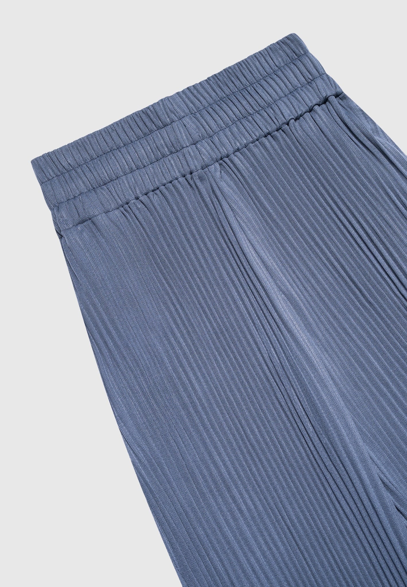 L⁠ila - Pleated Pants - Steel Blue