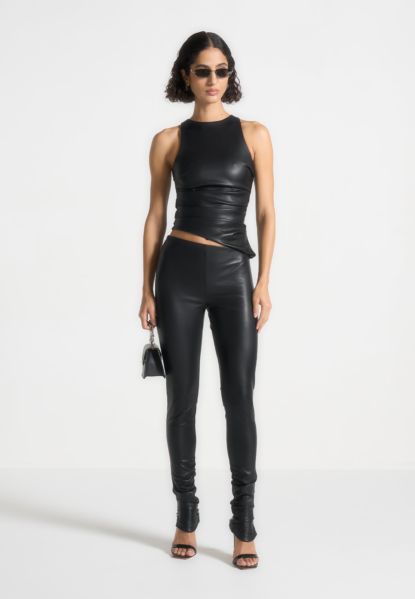 leather-asymmetric-tacked-racer-top-black 