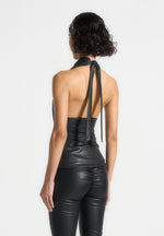 leather-draped-halterneck-top-black