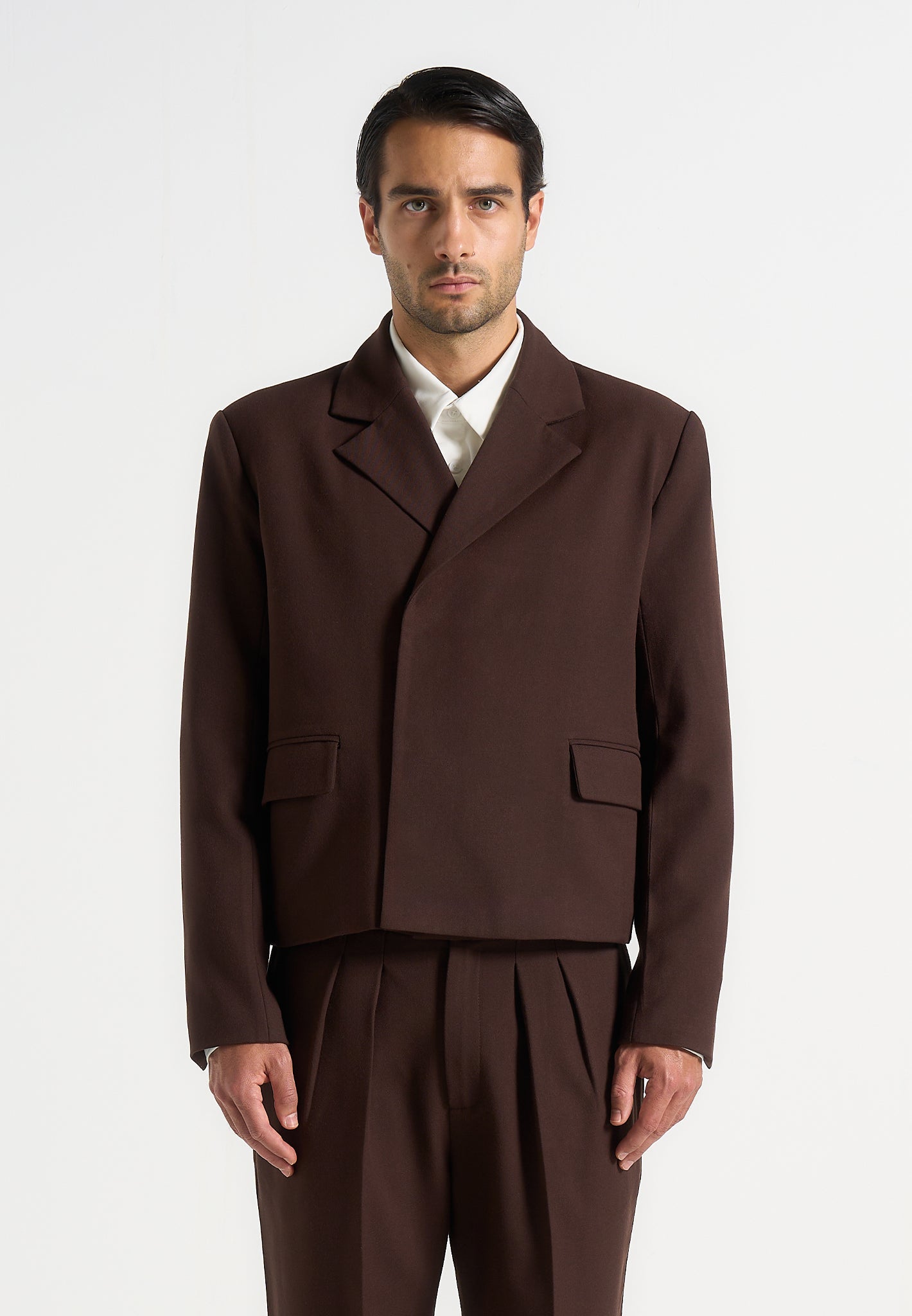 hector-double-breasted-tailored-cropped-blazer-brown 