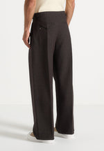 lior-box-pleat-hatched-wide-leg-trousers-dark-brown