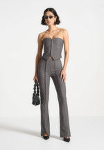 lise-cropped-tailored-blazer-and-button-detail-bandeau-dark-grey