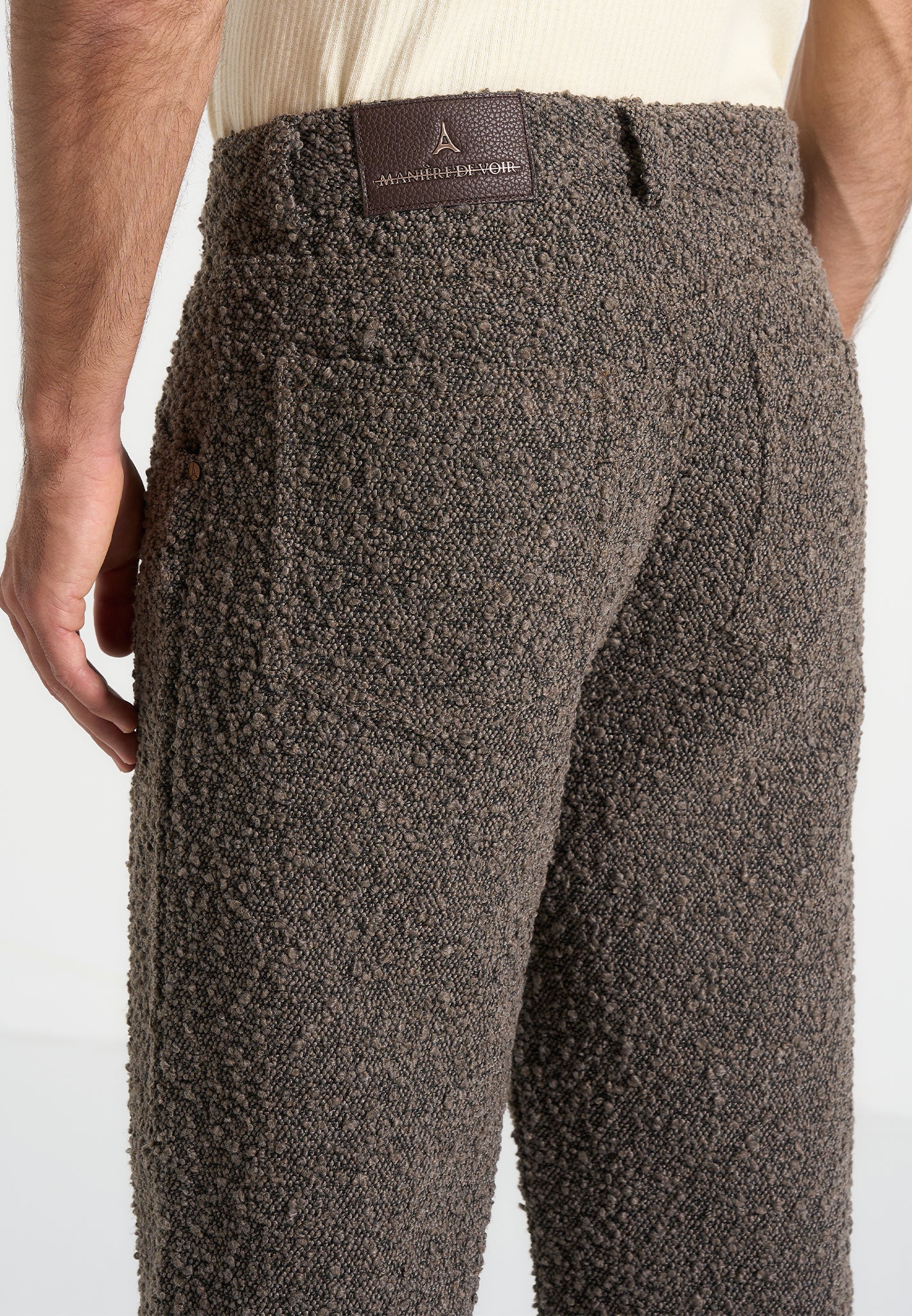 arnault-boucle-pleated-jeans-brown
