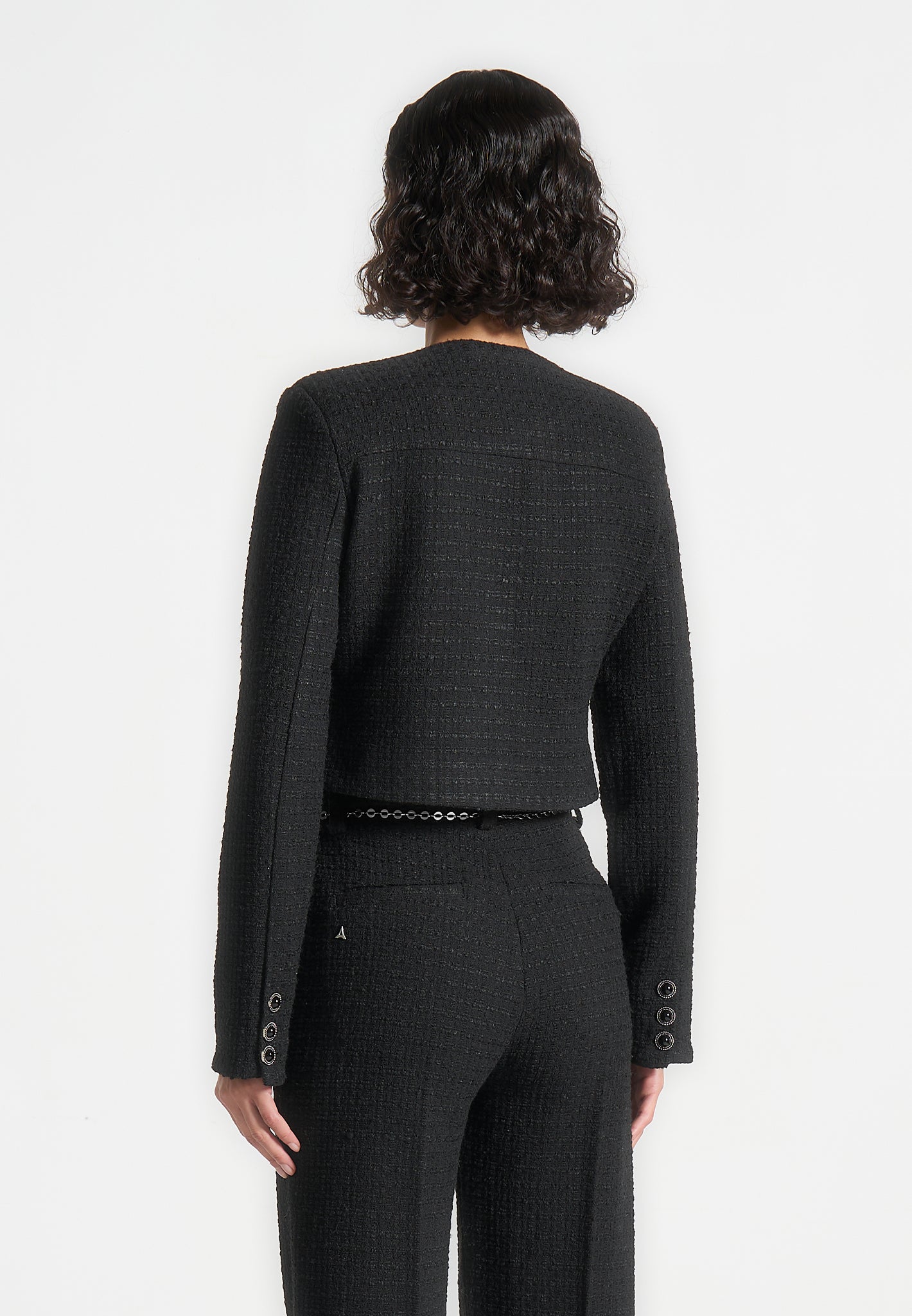 celine-cropped-tweed-jacket-with-pearls-black