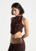 rhinestone-ombre-halterneck-top-brown-gold