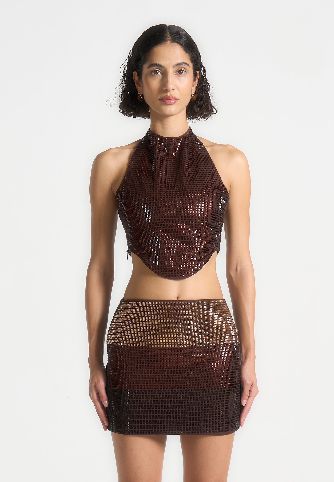 rhinestone-ombre-halterneck-top-brown-gold 