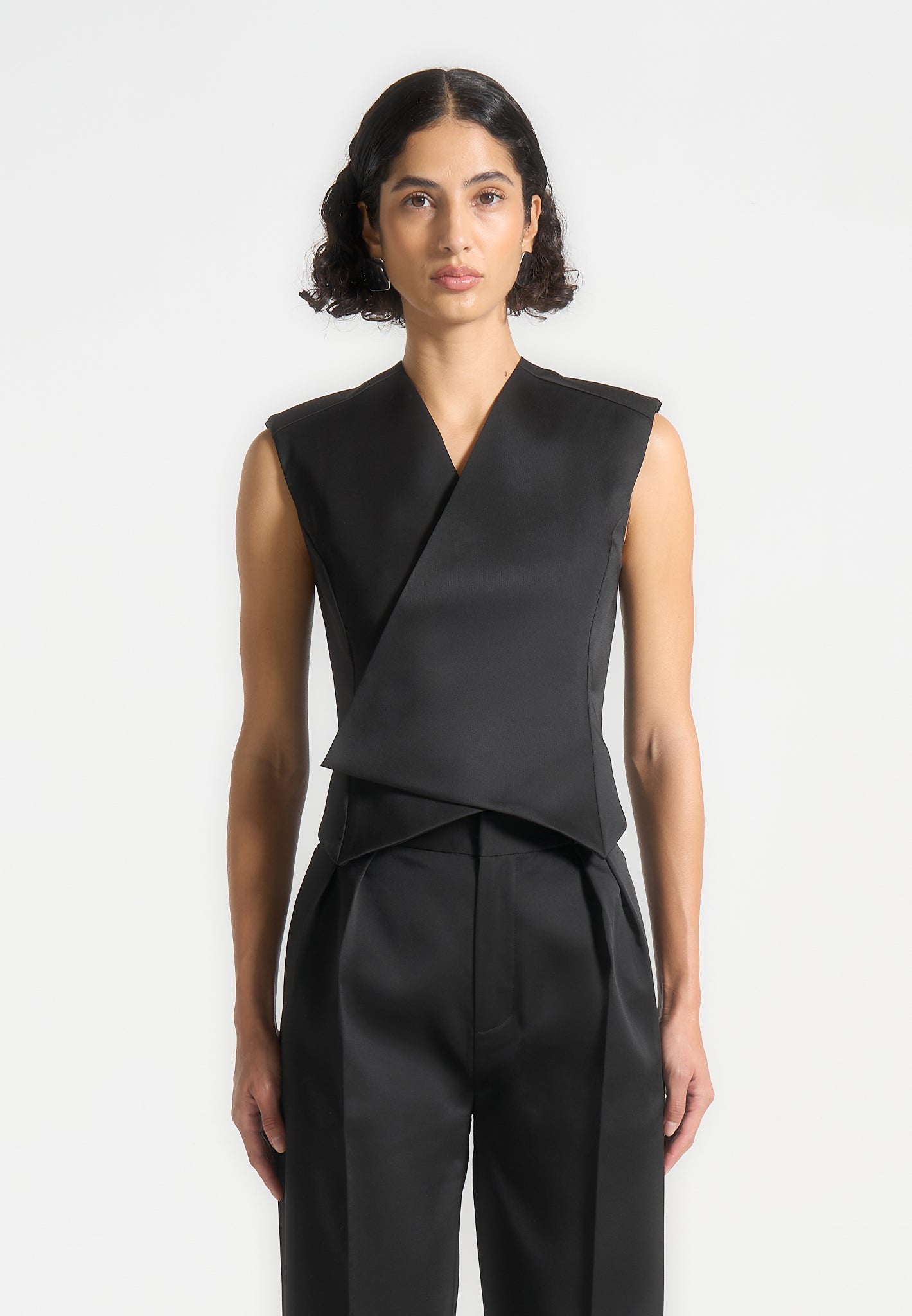 laurence-sateen-wrap-waistcoat-black