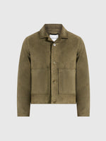 michel-suede-jacket-with-revere-collar-olive
