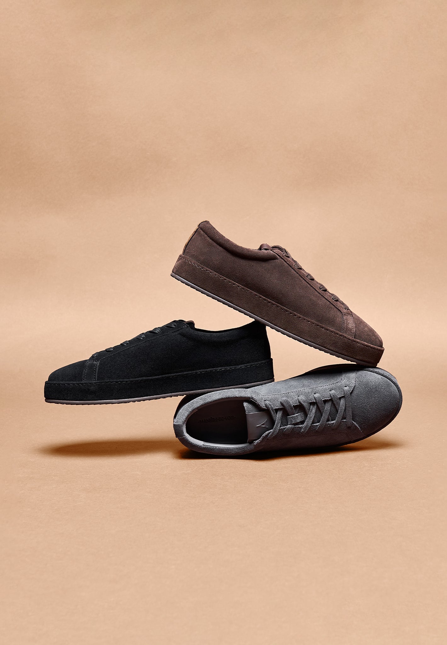 Cannes Suede Sneaker - Espresso