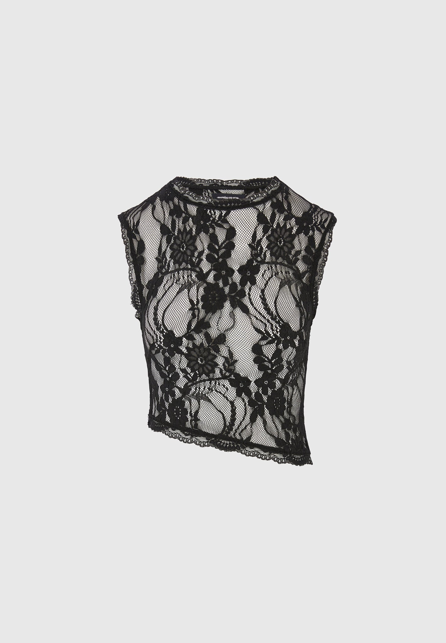 lace-asymmetric-top-black