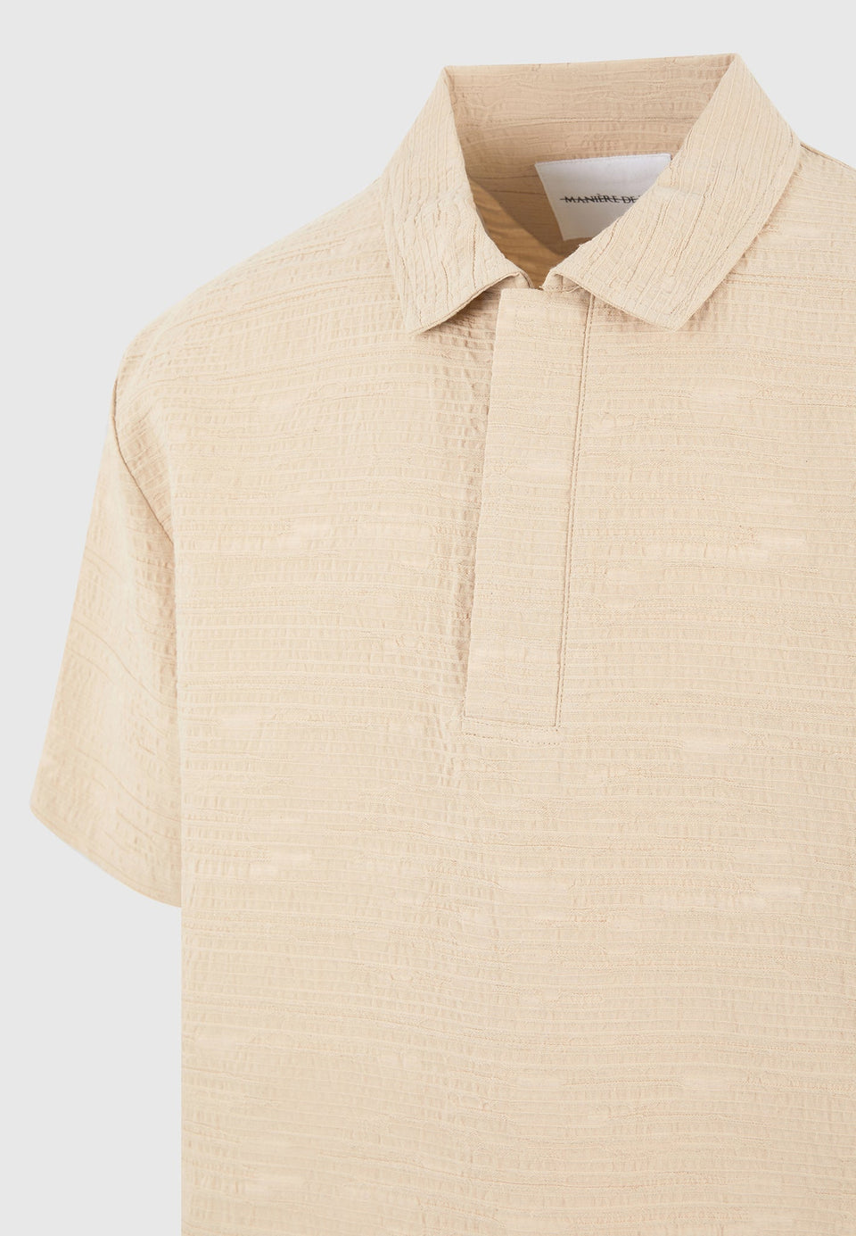simon-boxy-textured-polo-shirt-beige