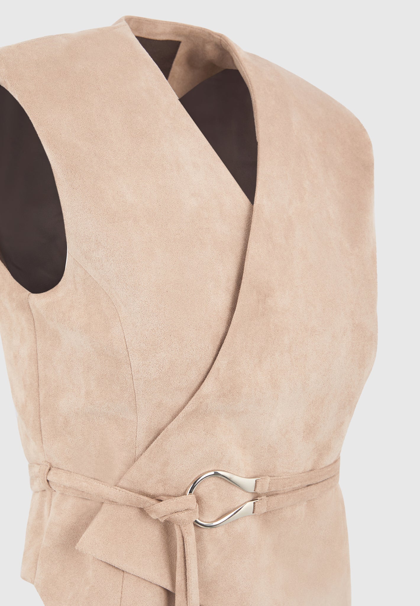 suede-wrap-waistcoat-with-belt-taupe