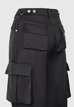 satin-high-waisted-cargo-pants-black