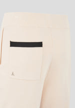 R⁠egis - Contrast Detail Knit Shorts - Cream
