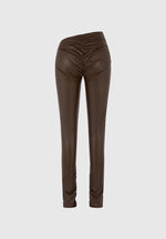 leather-angled-waistband-leggings-brown