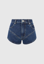 lore-contour-denim-mini-shorts-indigo