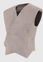laurence-textured-tailored-wrap-waistcoat-taupe