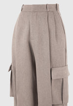 danielle-textured-tailored-pleated-cargo-trousers-taupe