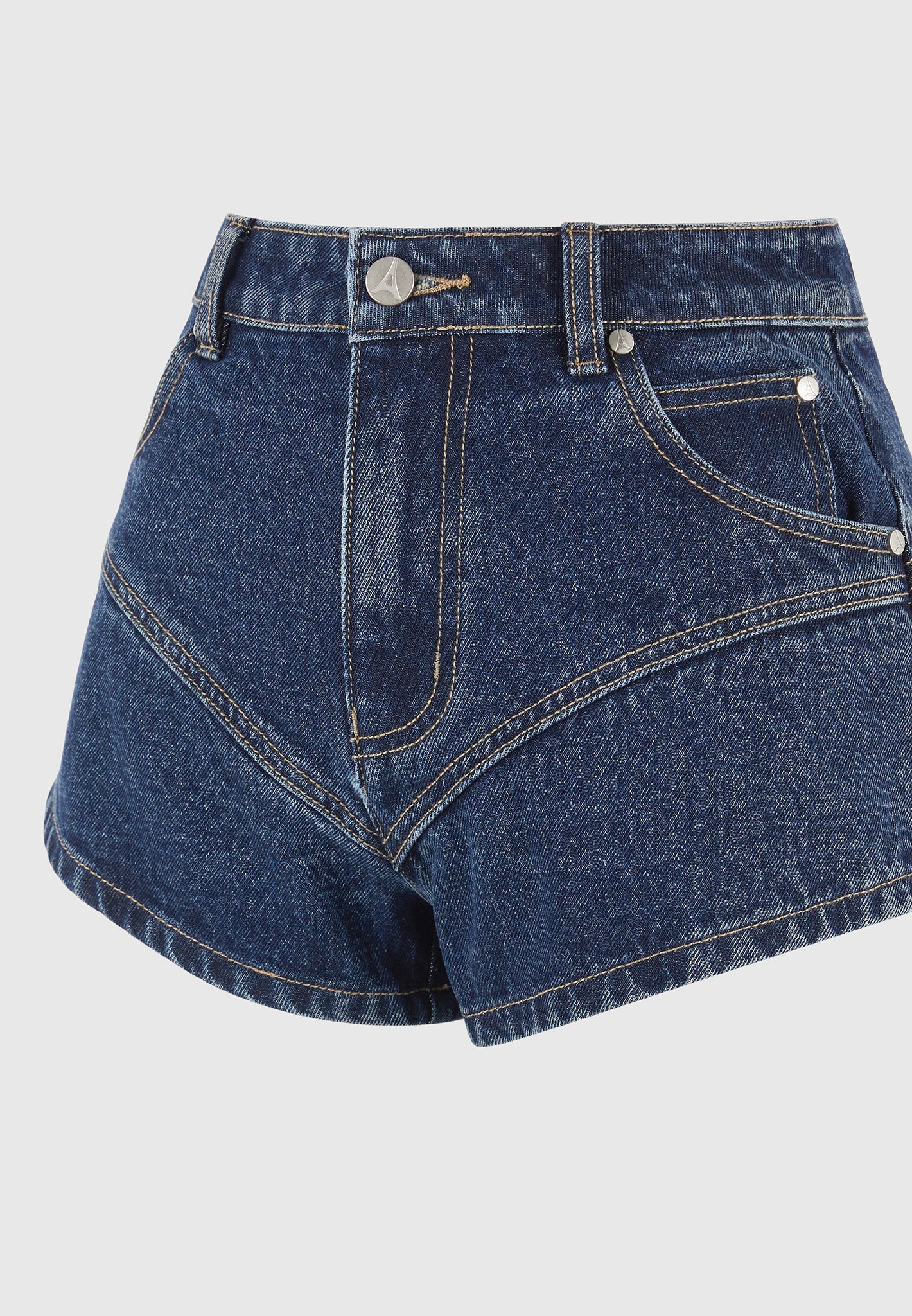 lore-contour-denim-mini-shorts-indigo