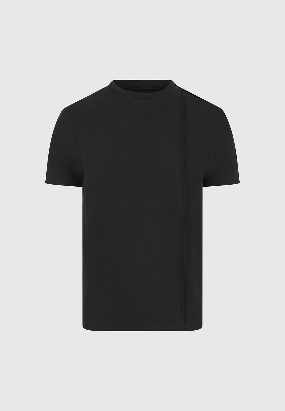 ts002-regular-fit-cotton-t-shirt-with-pintuck-black