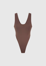eternelle-double-layer-high-leg-bodysuit-brown