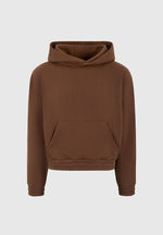 eternel-cropped-hoodie-brown