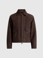 vince-suede-contrast-stitch-jacket-brown