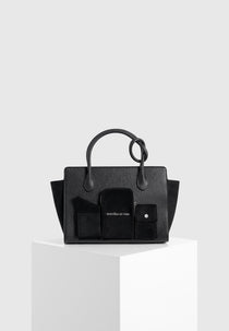 Multi Pocket City Bag - Black