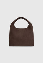 Aubin - Braided Suede Hobo Bag - Brown