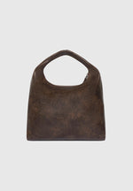 Aubin - Vintage Leather Hobo Bag - Brown