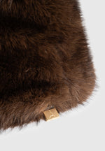 Ilya - Oversized Fur Hat - Brown