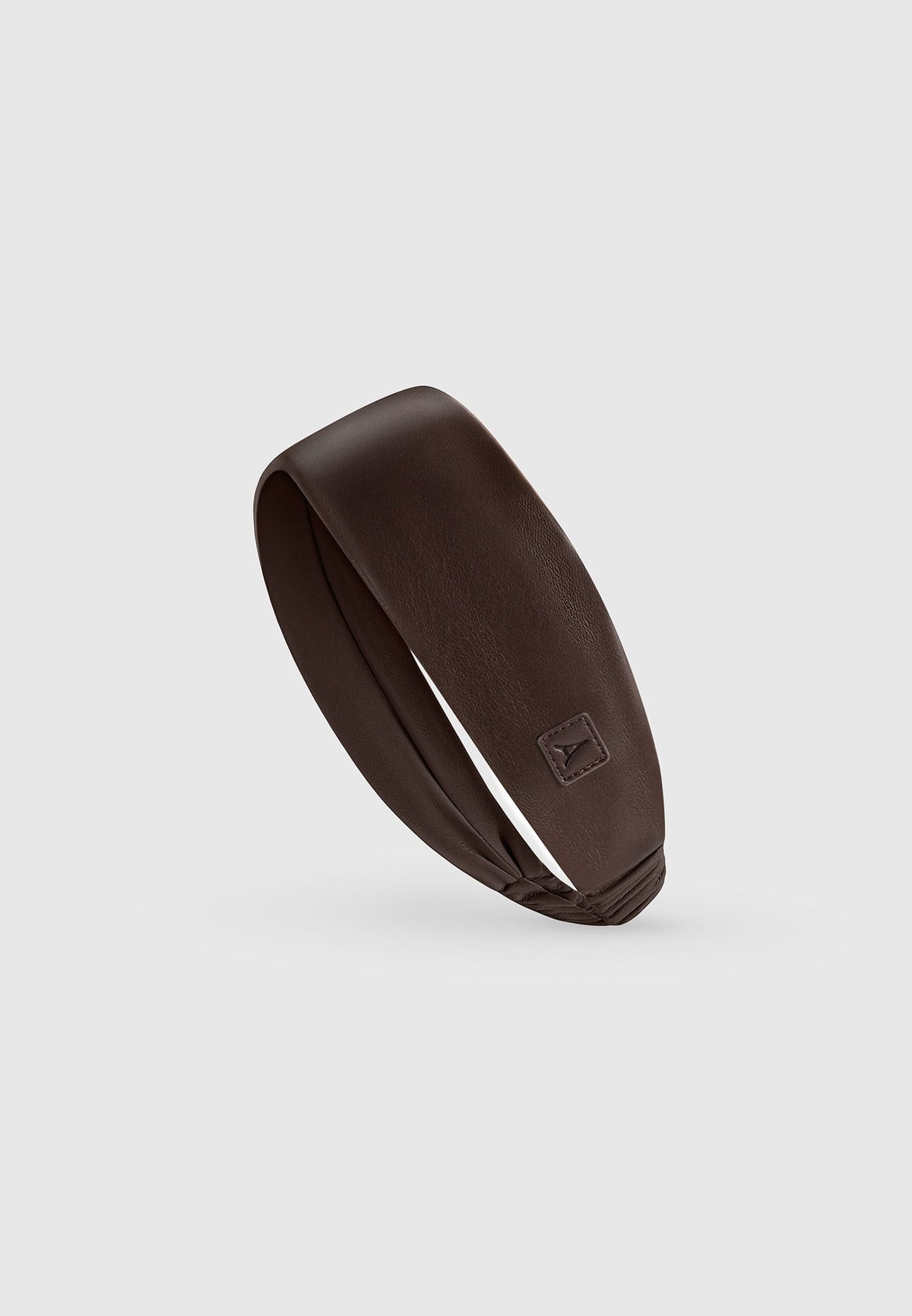 Lilou - Leather Eiffel Headband - Brown