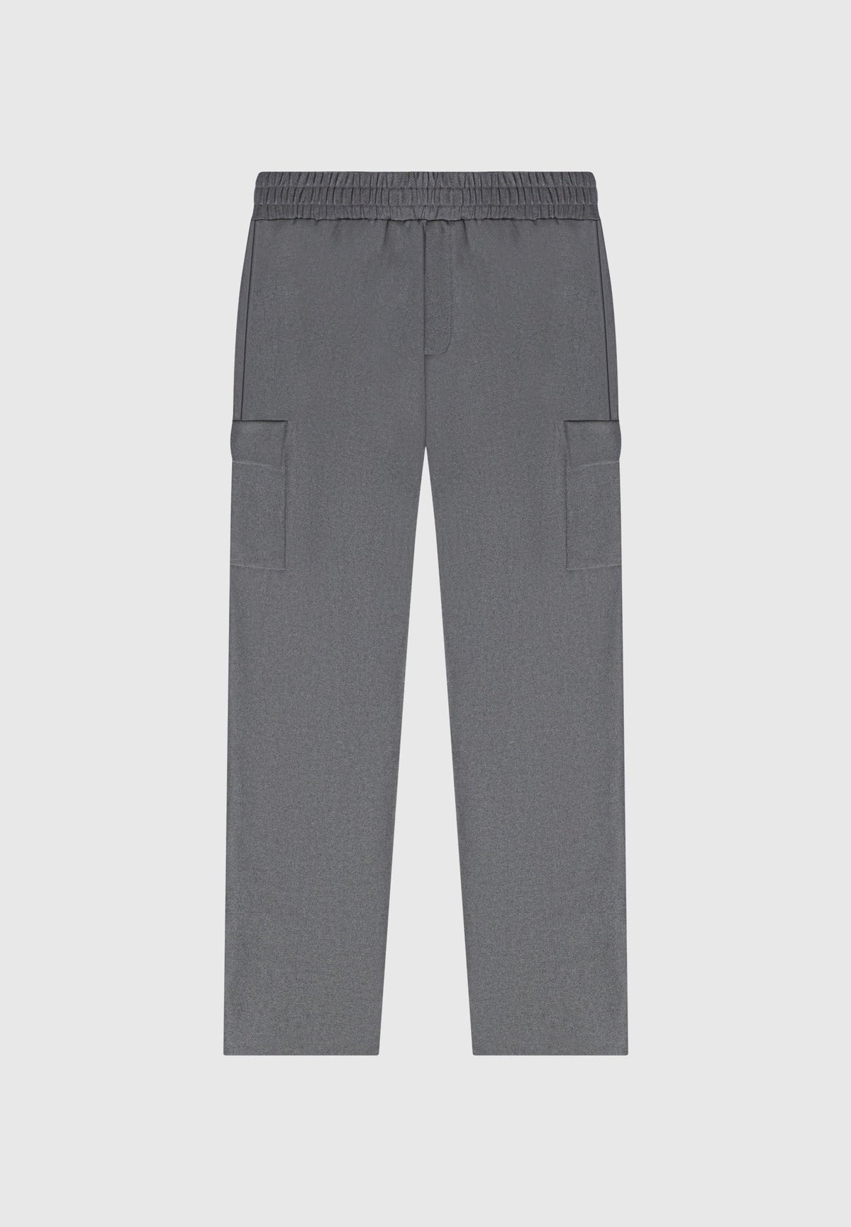 Angular Pocket Cargo Pants - Grey Marl