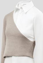 asymmetric-knitted-overlay-shirt-white-beige